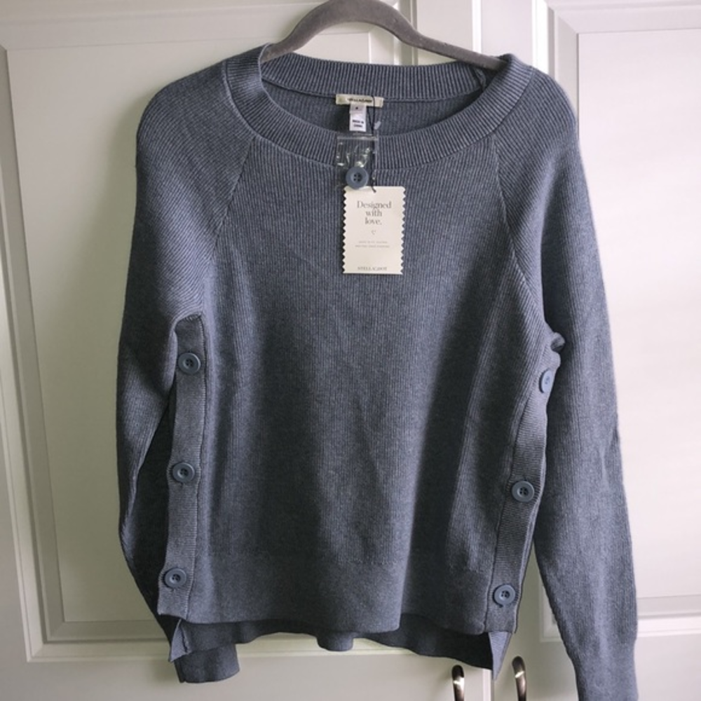 Stella & Dot Sweater Blue NWT‎